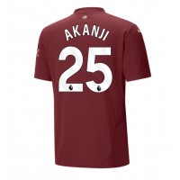 Camisa de time de futebol Manchester City Manuel Akanji #25 Replicas 3º Equipamento 2024-25 Manga Curta